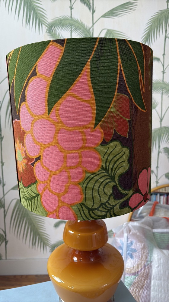 The Rupel / Holmegaard vintage table lamp – Glass, Metal (photo 3 of 9)