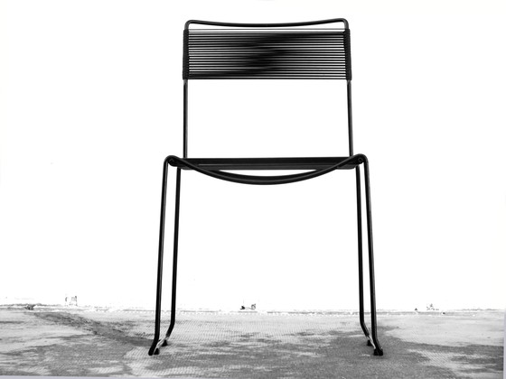 Image 1 of Vier "Spaghetti"-Stühle von Sintesi Italien, Produktion in der Minimalismus-Ära der 70er Jahre