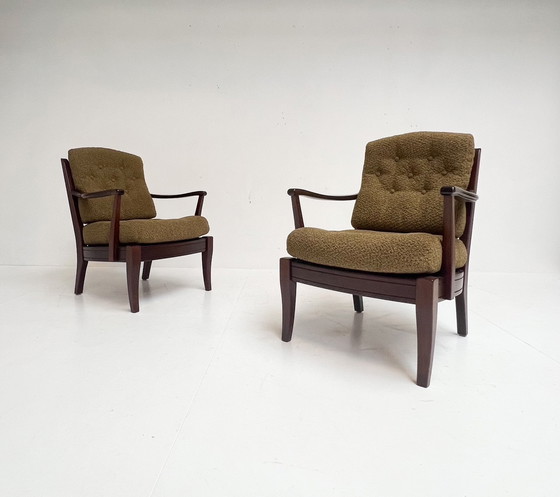 Image 1 of Neu gepolsterter schwedischer Sessel von Engens, 1970er Jahre