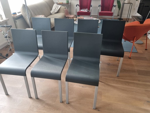 6+1 Vitra .03 dining chairs