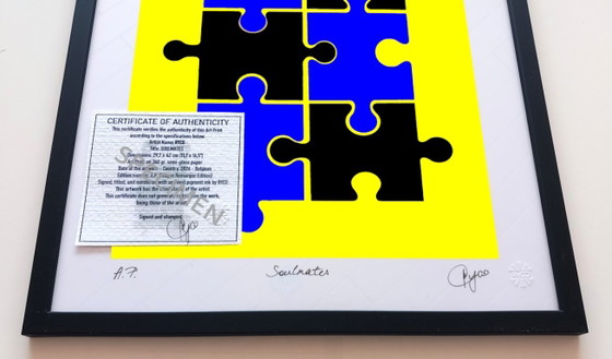 Ryco - Soulmates - Ingelijst – Giclée Prints, Paper (photo 5 of 5)