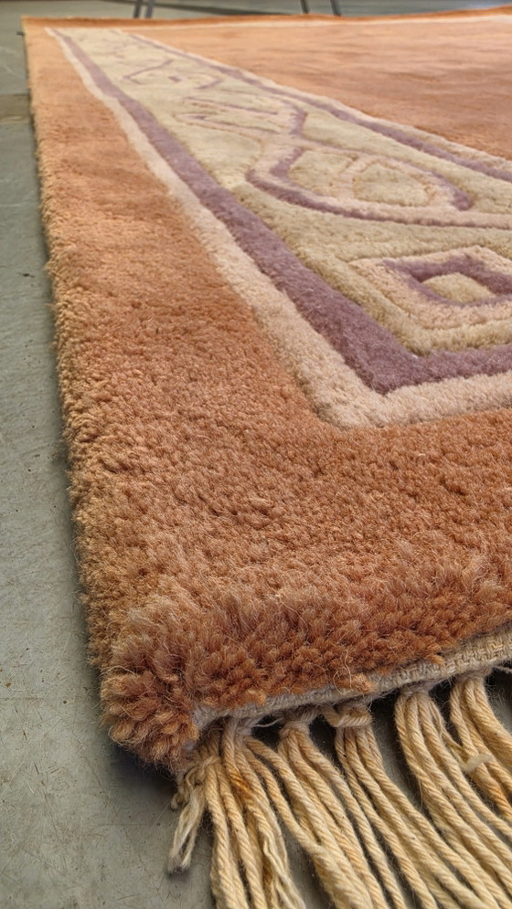 Image 1 of Alfombra oriental moderna y contemporánea de lana hecha a mano, 227x323cm.