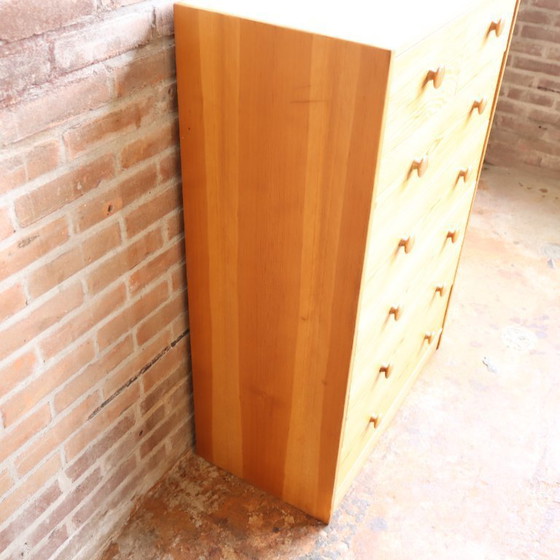 Image 1 of Commode vintage des années 1970, en bois clair