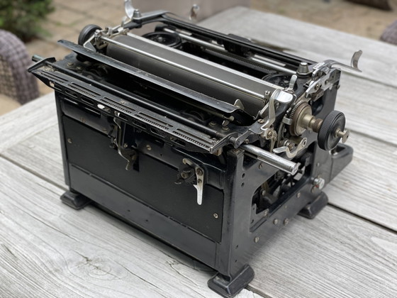 Image 1 of Voll funktionsfähige Wanderer Continental Schreibmaschine 1922 Berlin - gereinigt und geölt