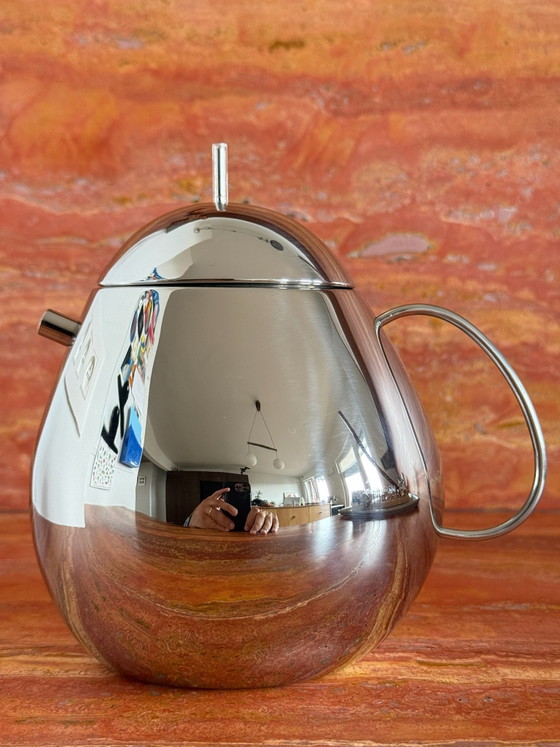 Alessi Fruit Basket – SANAA – polished stainless steel teapot – Tableware, Chrome (photo 2 of 7)