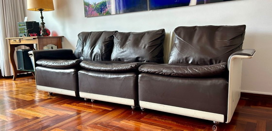 Dieter Rams for Vitsoe RZ62 – Modular sofas, Leather, Plastic (photo 3 of 10)