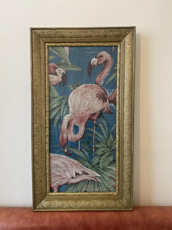 Wanddecoratie, Gewoven Prints (Arte Avalon) In Zware Volhouten Kaders – Textile, Wood (photo 3 of 6)