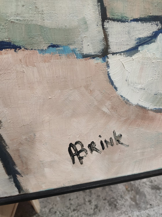 Image 1 of Oil painting Alyd Brink (1911)