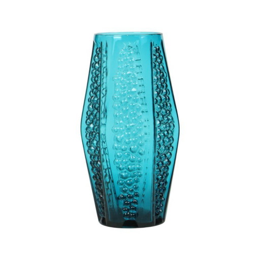 Vintage Blue Design Bubble Vase