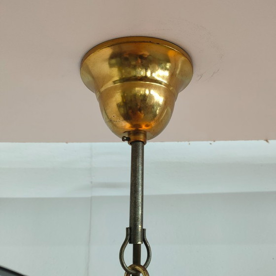 Image 1 of Lampada da caffè/soffitto industriale vintage in metallo/emaillen (4 in magazzino)