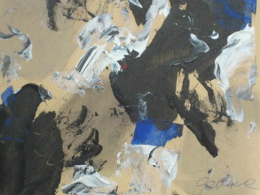Gerriet Postma (1932-2009). Gouache.