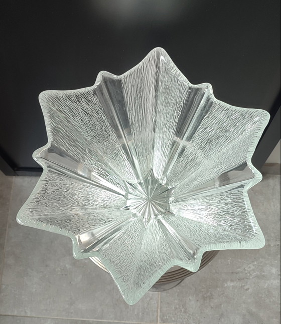 Image 1 of Grote vintage XXL kom van Walther Glas