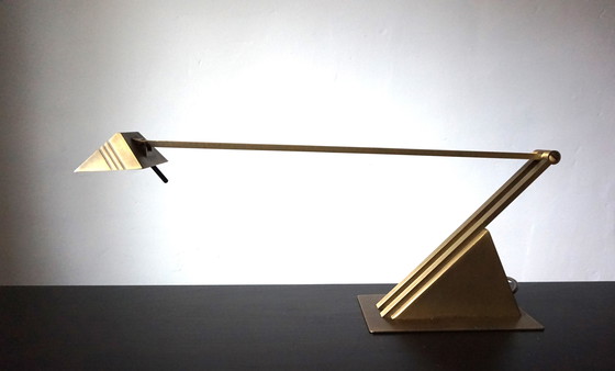 Image 1 of Lampe de table Hillebrand Hollywood Regency Par Egon Hillebrand, 1980