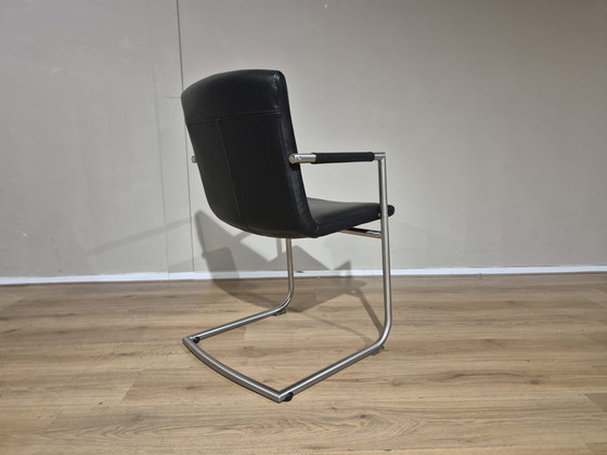 Image 1 of 4 sillas de comedor Henders and Hazel - Negras - Cuero - Diseño