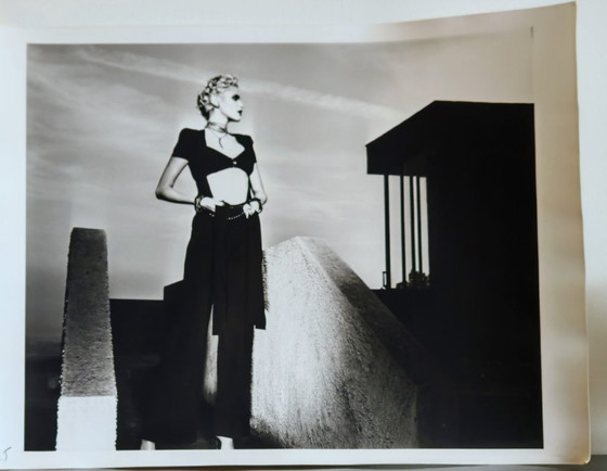 Image 1 of Karl Lagerfeld – Nadja Auermann – Villa Noailles Photo Set + Book (1990s)