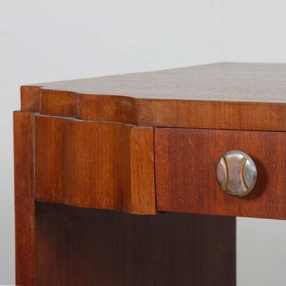 Image 1 of Art Deco style dressing table/console, French work from the 1950s