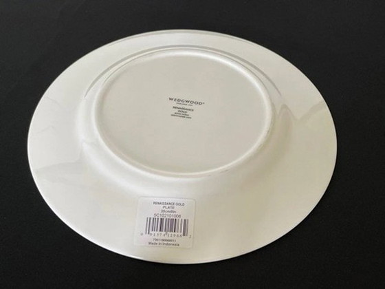 Image 1 of Piatto da colazione Wedgwood Renaissance Gold 6 pezzi