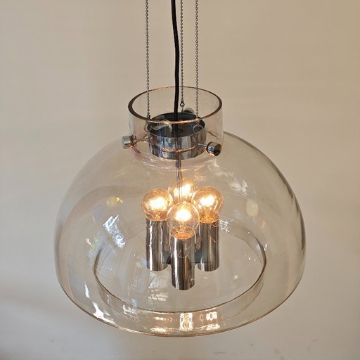 Suspension vintage en verrerie de Limbourg