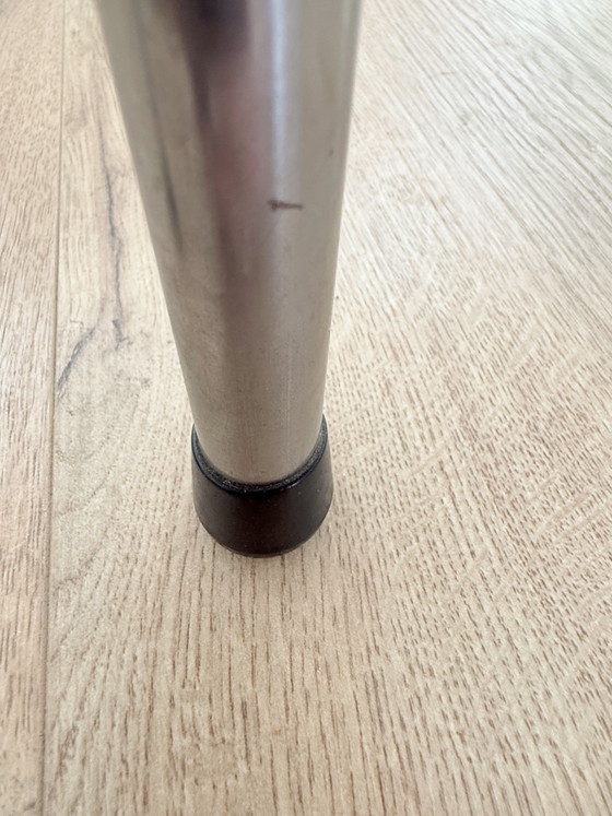Image 1 of Sedie vintage Brabantia con struttura tubolare (4 pezzi) – Rivestimento in pelle Skai