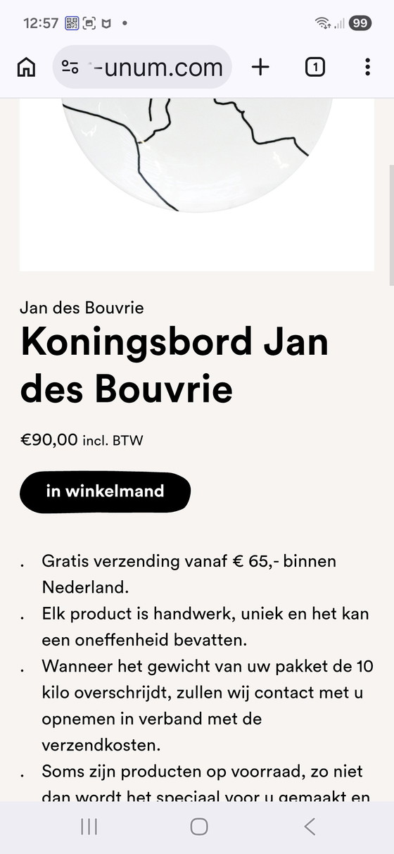 Image 1 of Jan des Bouvrie King's Plate