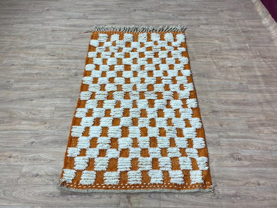 Mini Alfombra Bereber de Lana 100/160 – Wool (photo 5 of 6)