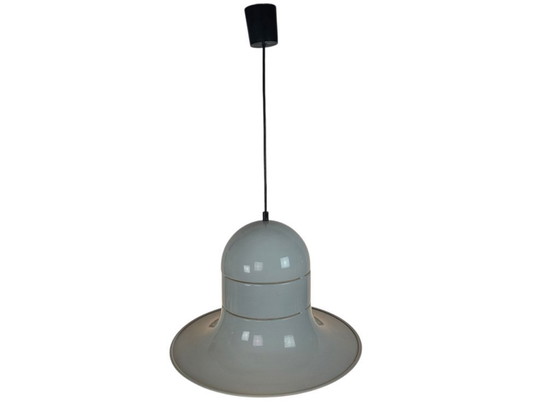 Image 1 of Boulanger S.A. -  Space Age - hanglamp - wit gelakt -  Made in Belgium - 60;s