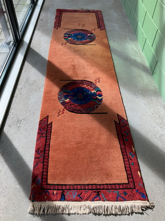 Bellissimo tappeto/passatoia in lana proveniente dal Nepal, 300x70x1 – Tappeti, Wool (photo 5 of 5)