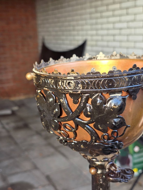 Image 1 of Lámpara victoriana Art Nouveau – Belle Époque 