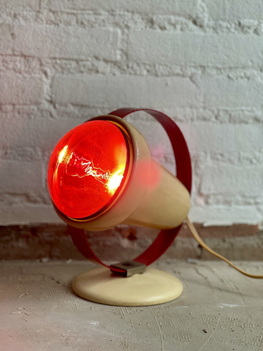 Vintage Philips Infraphil lamp – ontworpen door Charlotte Perriand