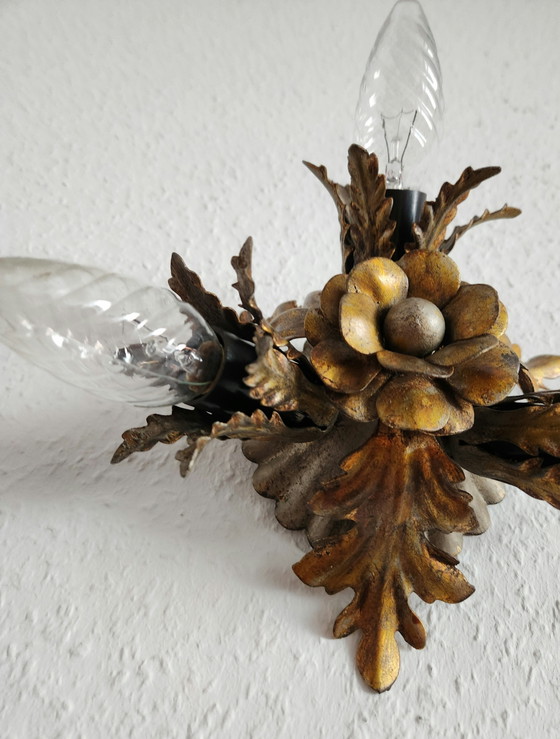 Banci Firenze - Lampada di design, forgiata a mano - Lampada - Metallo, argentato - Shabby chic fiorentino (photo 11 of 15)