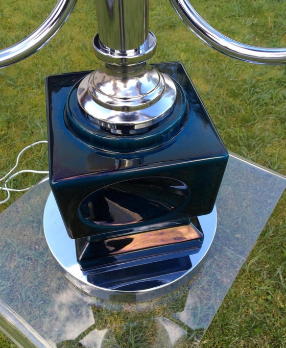 Image 1 of Large Carlo Nason Mazegga Table Lamp, , Italy, 1960s