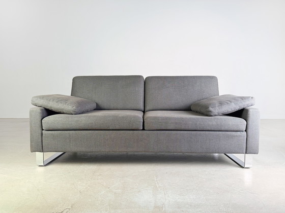 Image 1 of 10x Brühl Alba two-seater sofa 55/70 as good as new Design Couch 185cm