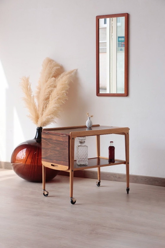 Image 1 of Desserte scandinave vintage en palissandre – Yngve Ekström