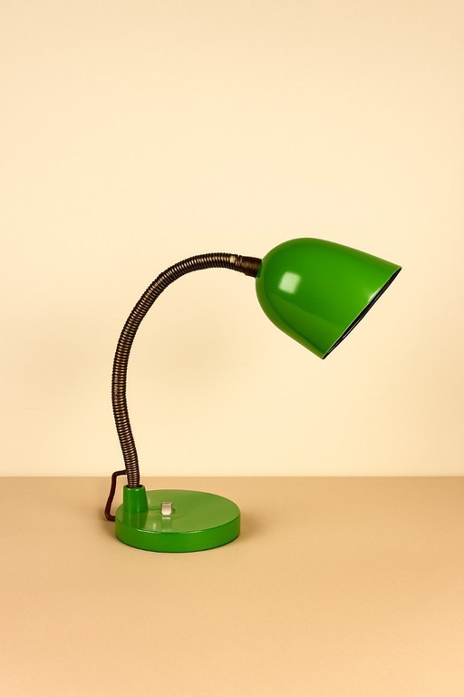Green articulated lamp