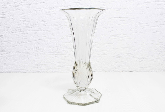 Image 1 of Vase Art Deco en Verre
