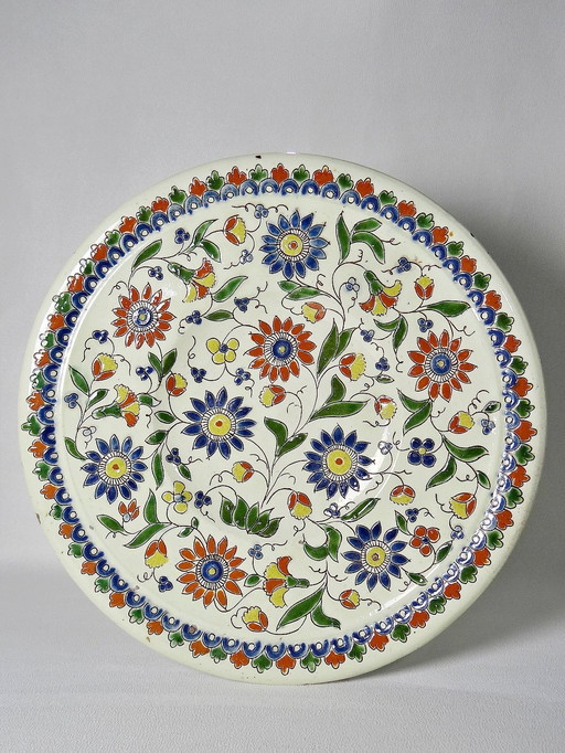 Thun Enamel Dish Signed Schoch-Läderach Old 1878 - 1890