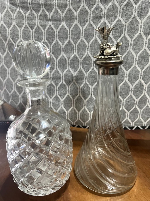 2 Kristallkaraffen