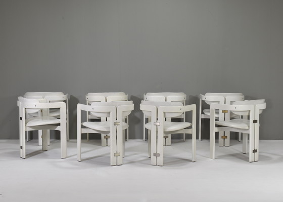 Image 1 of 8x poltrone Pamplona di Augusto Savini per POZZI, Italia 1965