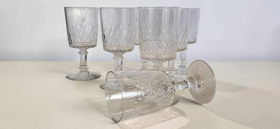 Baccarat - 7 calici da vino modello Champigny Richelieu – Bicchieri e caraffe, Cristallo, Vetro (photo 7 of 12)