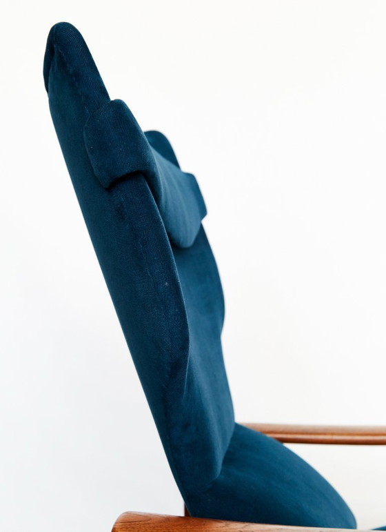 Image 1 of Rock Royal fauteuil met voetenbankje van Sven Ivar Dysthe voor Arnestad Bruk