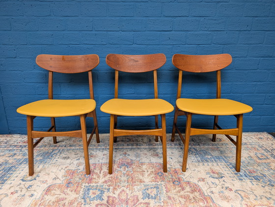 Image 1 of 3x chaises vintage, Farstrup, 1960
