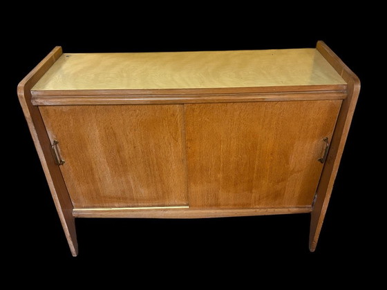 Image 1 of Oak sideboard with compass legs, 1950