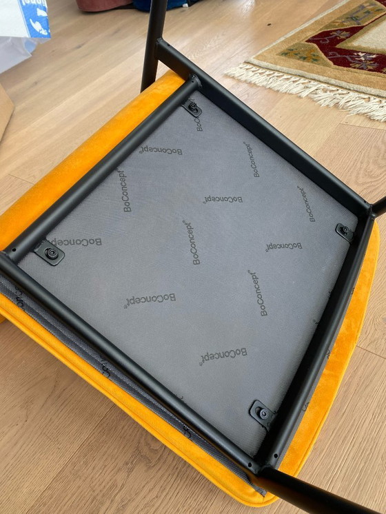 Image 1 of 6x BoConcept NEWPORT dining chair - Velvet