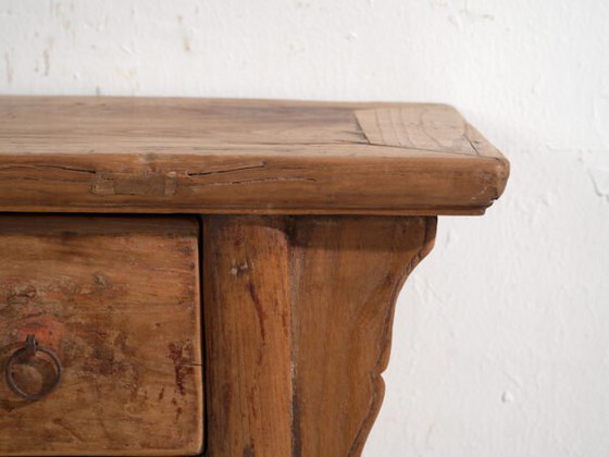 Shanxi low console in elm with drawers – China, circa 1930 – Iron (photo 36 of 40)