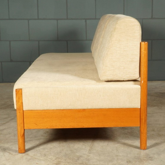 Image 1 of Ensemble de bancs pliants danois – Den Blaa Fabrik – 1960