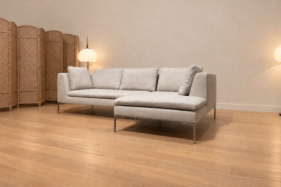NEW B&B Italia Charles Corner Sofa + WARRANTY, Other, Metal, Beige, Modern (photo 3 of 14)