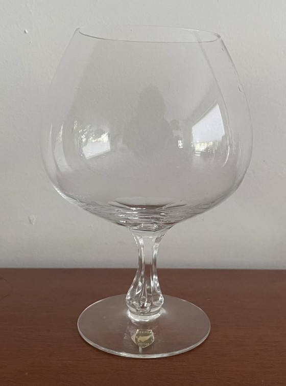 Orrefors - Set of five crystal cognac or brandy glasses - Coronation model, Glass & Decanter, Transparent (photo 4 of 8)
