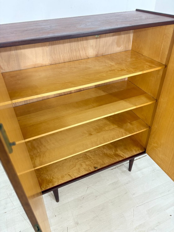 Image 1 of Danish teak linen cupboard / vintage cupboard / mid-century highboard