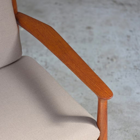 Svend Aage Eriksen Glostrup GM-5, vintage Danish sofa 60s – 3-5 seaters, Wood (photo 13 of 21)