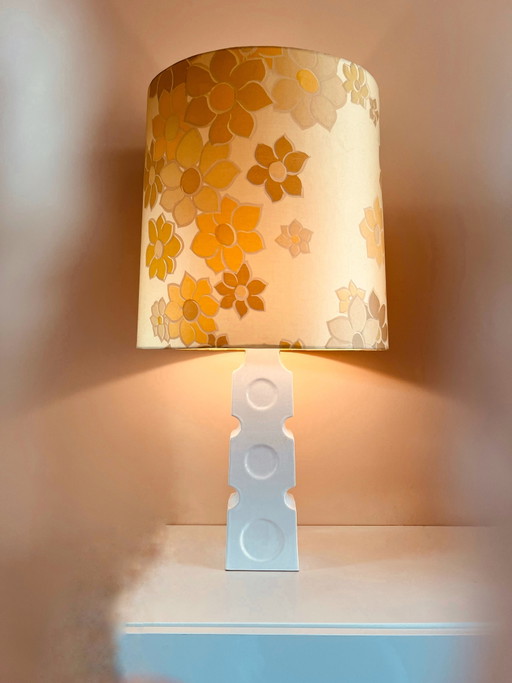 XL Mid Century ceramic table lamp